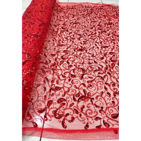 BAHAN /KAIN TILE PAYET SQUIN/TILE PAYET