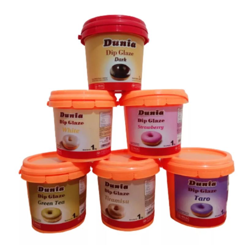 

COKELAT SELAI 1KG DUNIA DIP GLAZE ALL VARIAN RASA