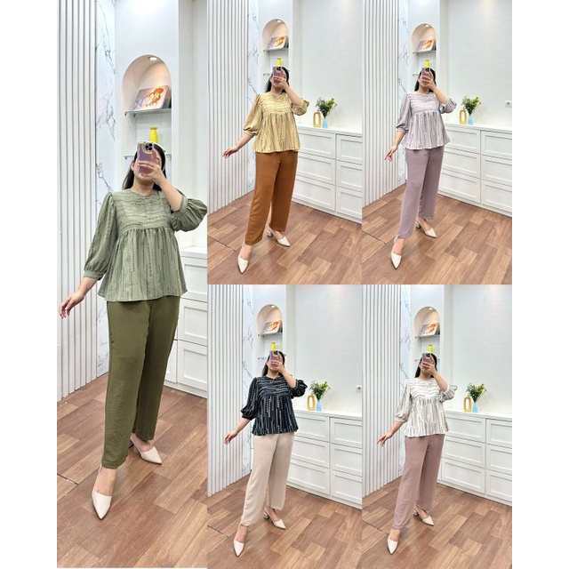 ONESET/ONE SET/SETELAN CELANA/SETCEL DONITA BY ANNISA FASHION ORIGINAL BRAND