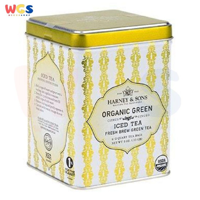 

Harney & Sons Organic Green With Citrus Ginkgo Fresh Brew Iced Tea 85g