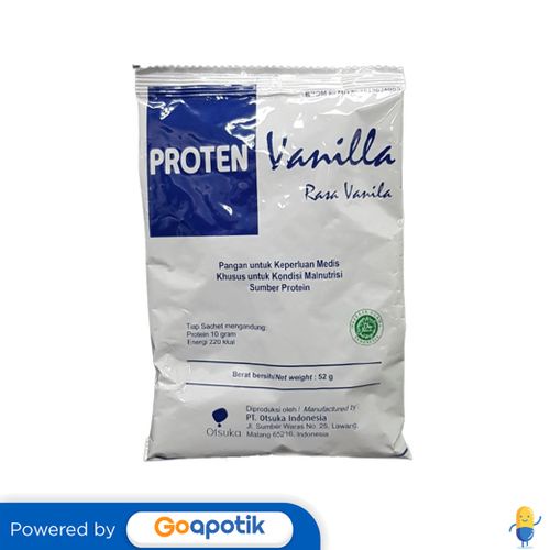 

PROTEN RASA VANILA 52 GRAM SACHET