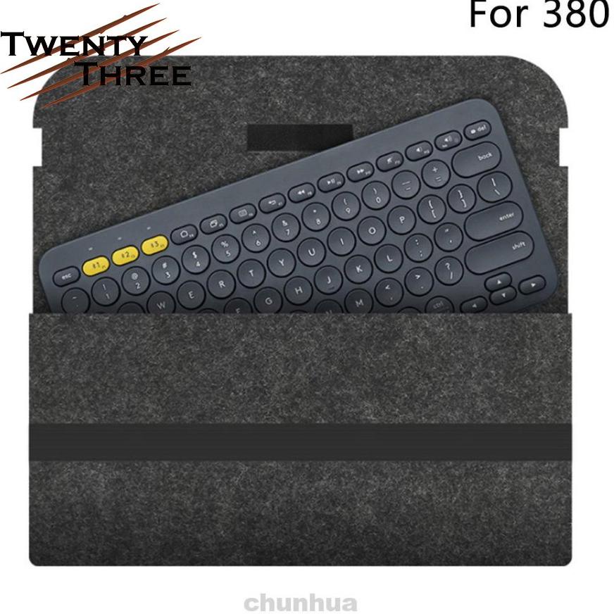 Tas Case Cover Logitech K380 Bluetooth Keyboard Pouch Casing Pelindung