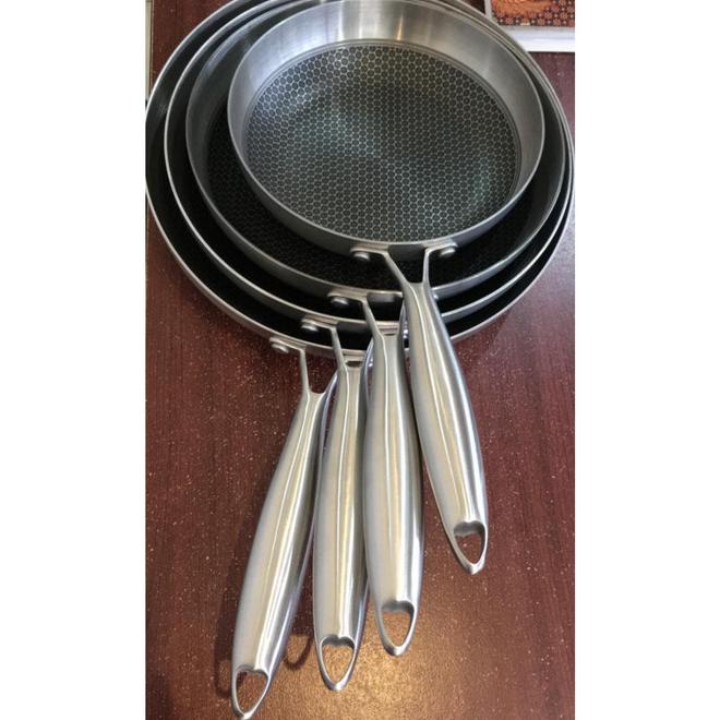 Fry Pan Stainless Steel Anti Lengket 28Cm