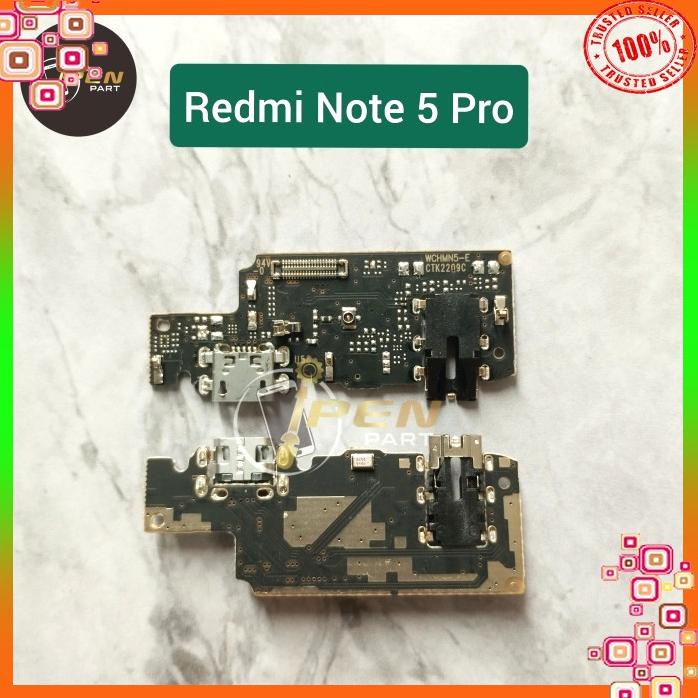 Flexible Konektor Cas Redmi Note 5 Pro Xiaomi Connector Charger