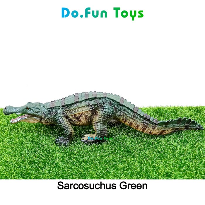 SARCOSUCHUS ANIMAL FIGURE / MINIATUR MAINAN BUAYA PURBA SARCOSUCHUS