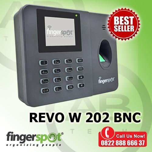 Mesin Absensi Fingerspot Revo W-202Bnc (Wifi + Battery)
