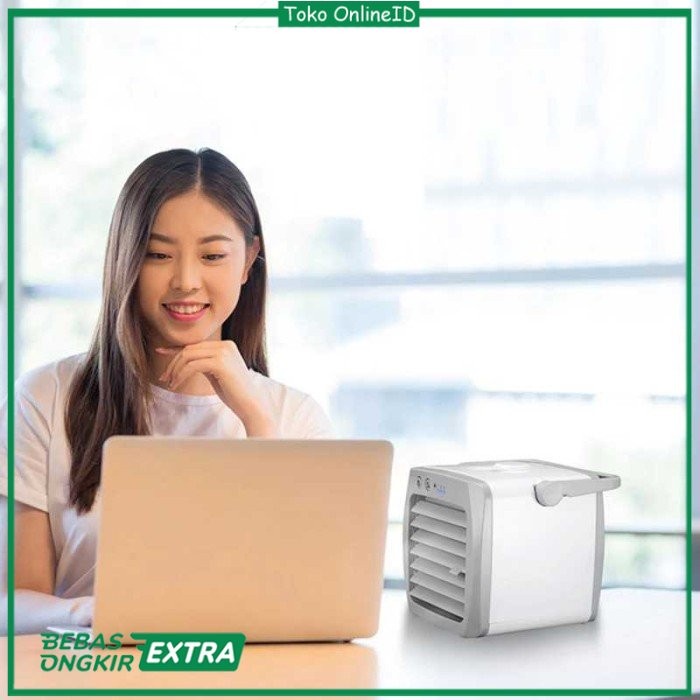 Sale Air Cooler Mini AC Pendingin Ruangan Kipas Angin Meja Mini Portable - /KIPAS ANGIN MINI/KIPAS