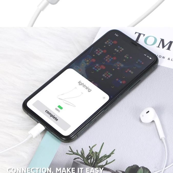 Earphone Basike Asli Cocok Untuk Ponsel Dan Tablet Apple