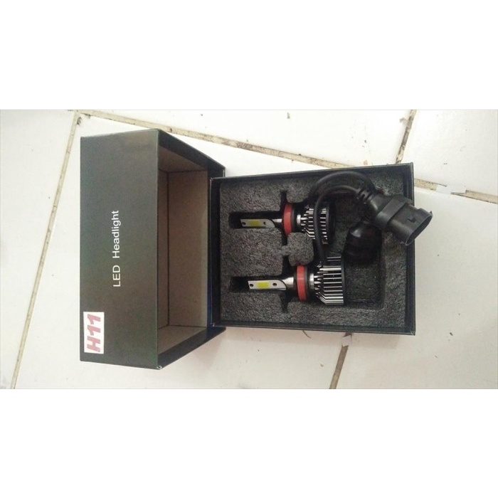 Bohlam Lampu Auto Headlight H8 H11 H16 LED 6000K Putih Stanlee Star terbaik