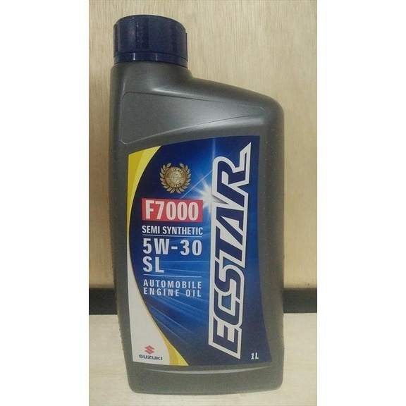 Oli Mesin Mobil Suzuki SGO Ecstar F7000 5W-30 SL 1 Liter Original terbaik