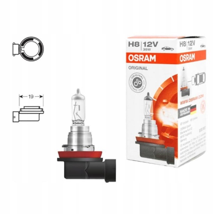 Bohlam Lampu Depan Kabut BMW Senja X1 X3 2013 2018 H8 12V 35W Osram populer