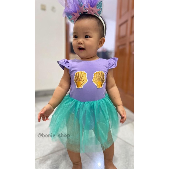 NEW PRODUK DRESS MERMAID BAYI ANAK PEREMPUAN IMPORT SELAMAT BERBELANJA RANGGAWIJAYA5