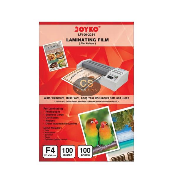 

Laminating Film / Plastik Laminating LF100-2234 JOYKO F4