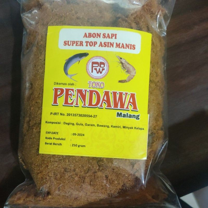 

Abon SuperTop Asin Manis 250gr