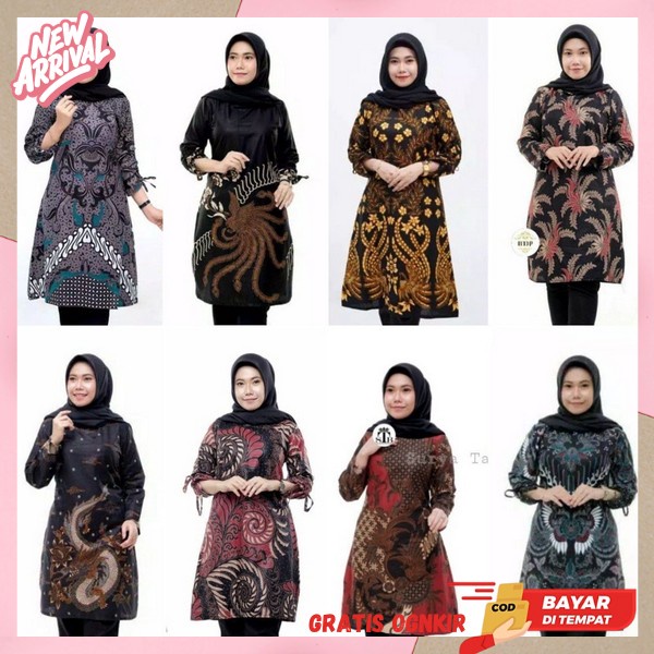 Tinik Cewek Cantik Dreds Bj Tunix Premium Bsju Cod Dres Muslim Wanita Tynik Kerja Long Dress Tuniq W