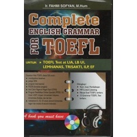GRAMEDIA MADIUN - COMPLETE ENGLISH GRAMMAR FOR TOEFL UNTUK TOEFL TEST AT LIA U