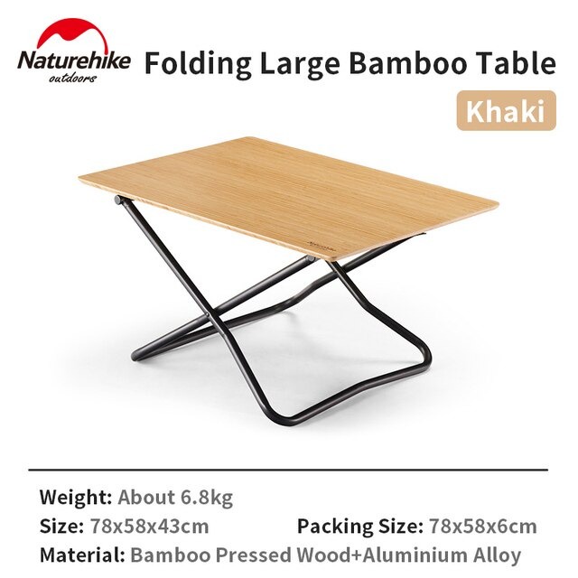 TOKO.PEJALAN MEJA LIPAT NATUREHIKE NH22JU012