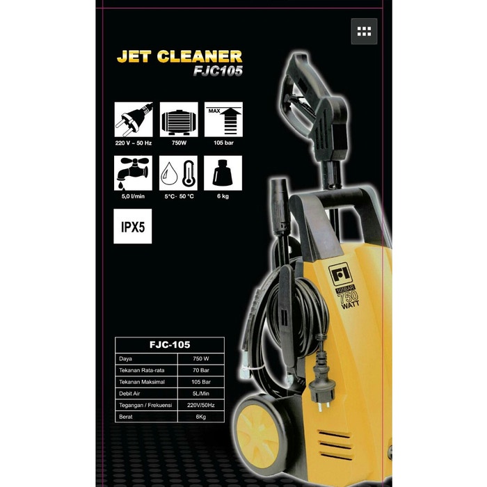 FIRMAN FJC 105 jet cleaner pompa steam cuci mobil motor high pressure