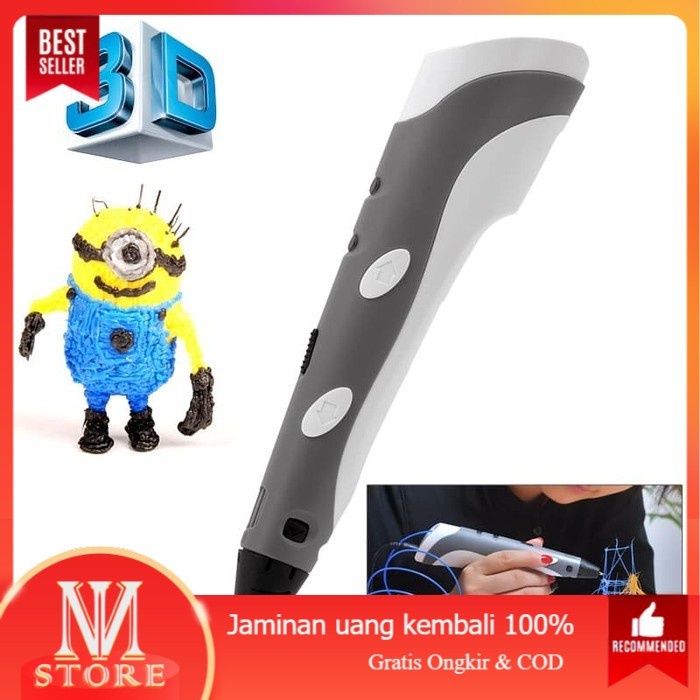 

3D Stereoscopic Printing Pen For 3D Drawing Terbaru