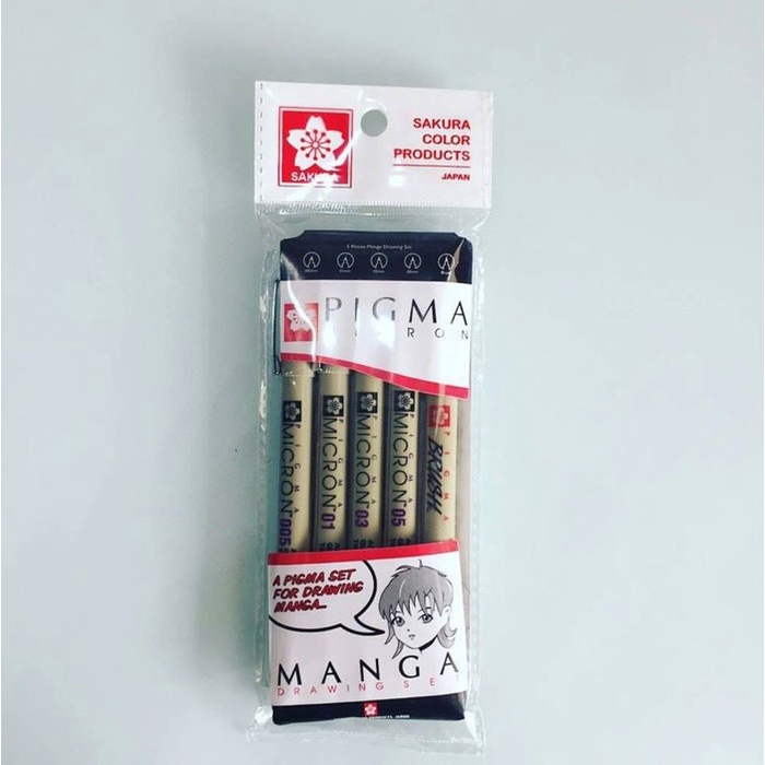 

Sakura Pigma Micron Manga Drawing Set Of 5 Terbaru