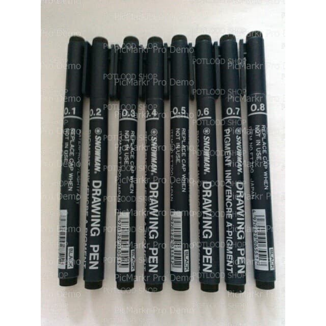 

Drawing Pen Snowman Pigment Ink 0.1 Mm - 0.8 Mm Terbaru