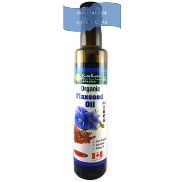 *Gold* Health Paradise Organic Flaxseed Oil Terbaru