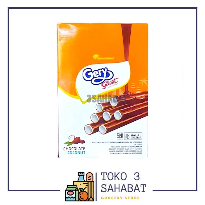

Gery Saluut Roll Chocolate Coconut