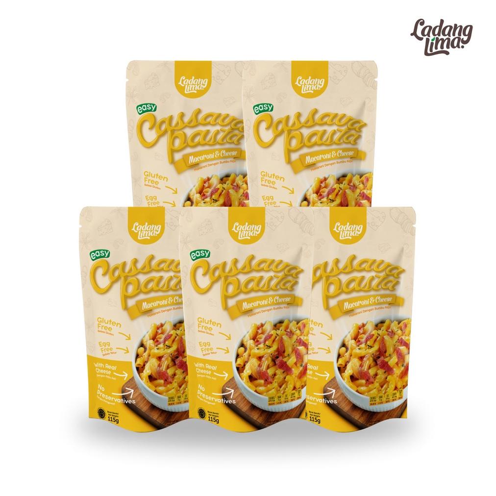 

| 5 pcs - pasta mac and cheese gluten free ladang lima