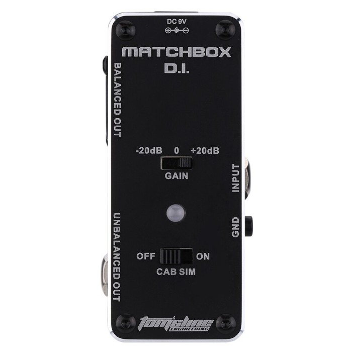 Direct Box Gitar/Bass/Keyboard Aroma TomsLine Matchbox DI AMX-3