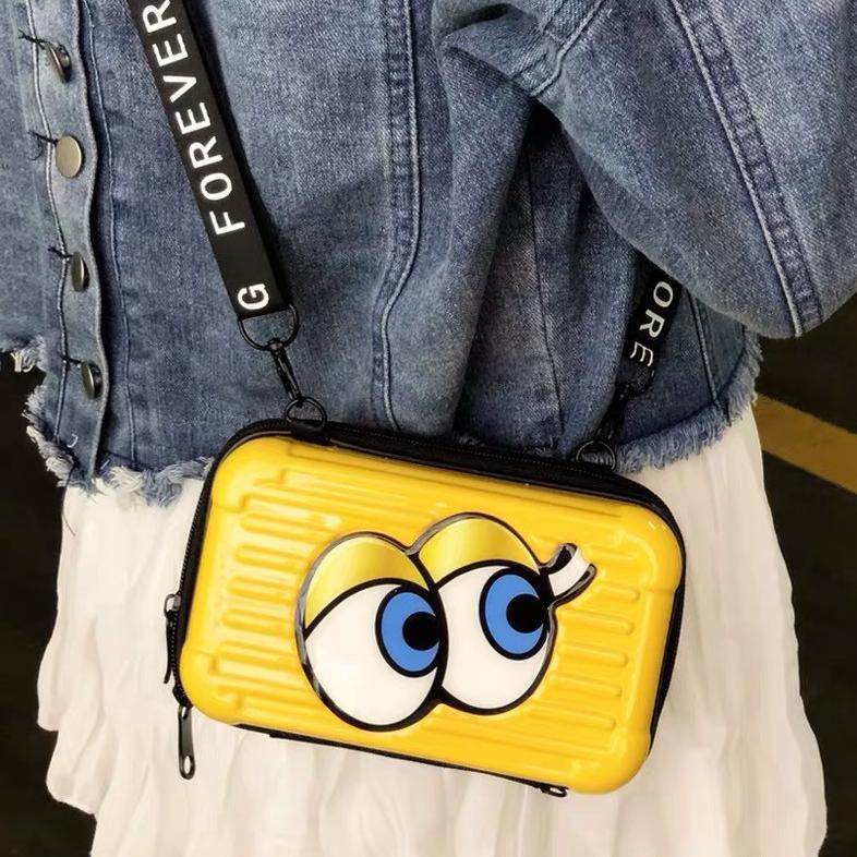 [BACA DESKRIPSI] TAS KOPER EYE VERSION MATA KEDIP FOREVER YOUNG BAG MINI FRONT LUGGAGE