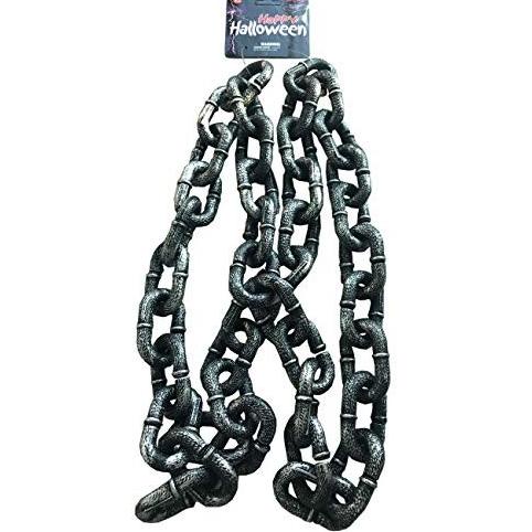 

Best Seller Acronde Halloween Chains Plastic 5.9Ft Sier And Black Berkualitas