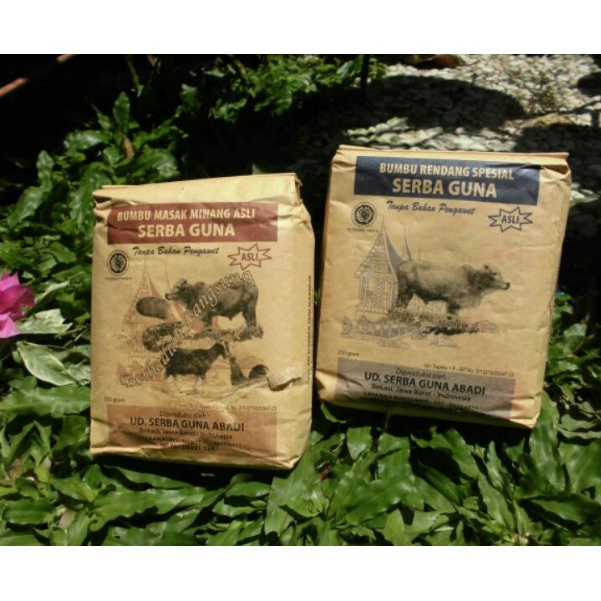 

Bumbu Masak Minang Asli SERBA GUNA Gulai dan Rendang 250 Gram