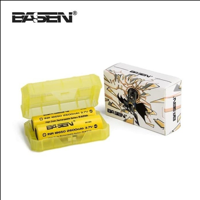 Ready stok Battery Basen 2600mAh 40A 3.7V 18650 - Special Vape Batrai Basen