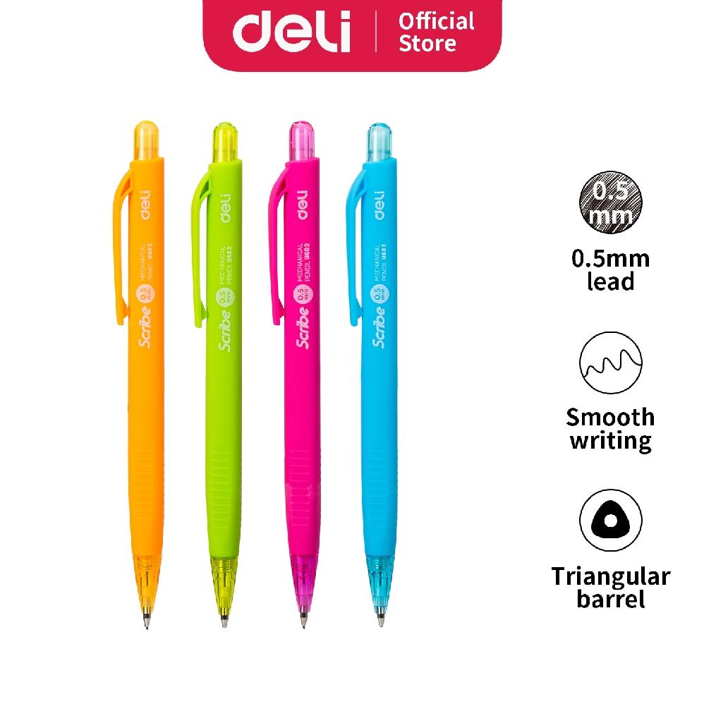 

Deli Pensil Mekanik 0.5 mm Ergonomis untuk pemakaian yang nyaman EU60200