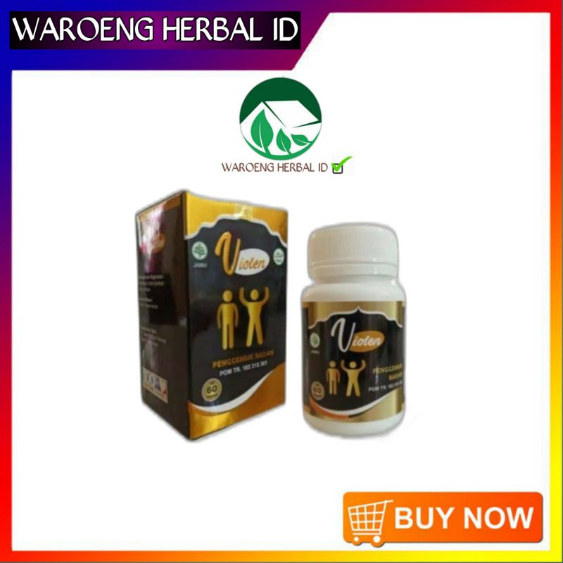 Violen 100% Original Herbal penggemuk penambah berat badan asli