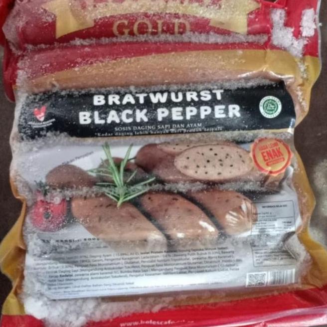 

PROMO TASTY MAX SOSIS BAKAR BRATWURST BLACK PEPPER TASTYMAX 500 GRAM 6 SINTARAHMA5