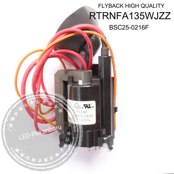 Flyback - Fbt Tv Sharp Rtrnfa135Wjzz Fa135 Bsc 25-0216F Bsc25-0216F