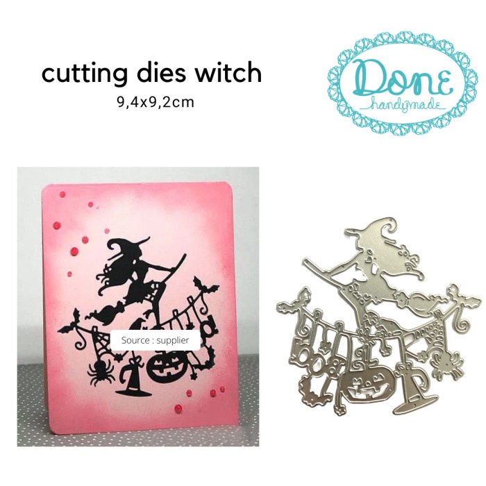 

DIES CUTTING DIES WITCH HALLOWEEN THEME PUMPKIN STENCIL STENSILS