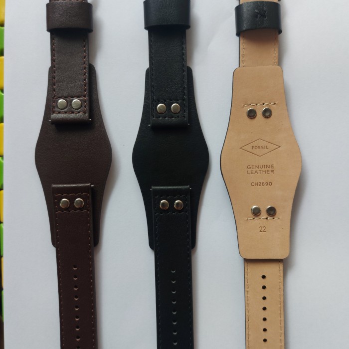 Tali Jam Fossil Dobel Double Strap Fossil 22mm CH 2890 JR 1511