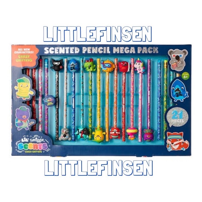 

Terlaris Scented Pencils Smiggle/Smiggle Pencil Set/Scented Pencil Mega Pack