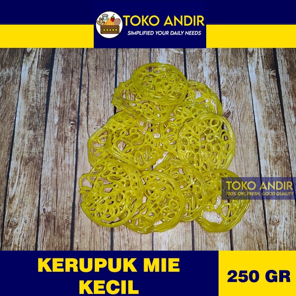 

Kerupuk Mie Mentah Mini / Kecil 250gr [Termurah!!!]