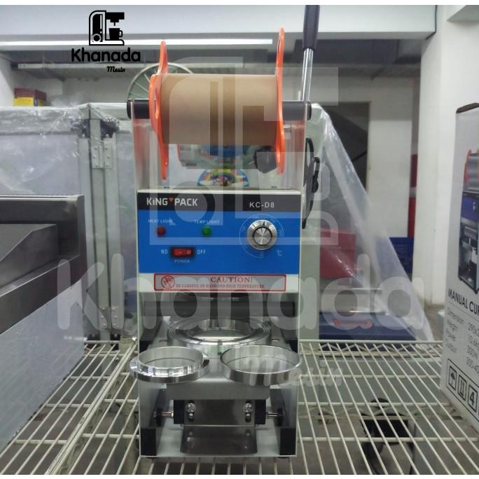 Manual Cup Sealer KING PACK KC-D8 Mesin Press Gelas Plastik
