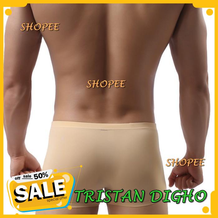 MEN BOXER BELALAI PRIA CELANA DALAM BELALAI PRIA BEIGE VANSKOOS HIGHT QUALITY 