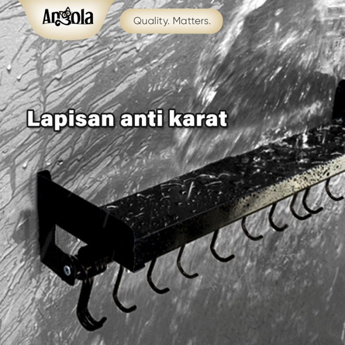 Murah Angola Rak Dapur E23 Rak Bumbu Dapur Serbaguna / Rak Dapur Gantung NON COD