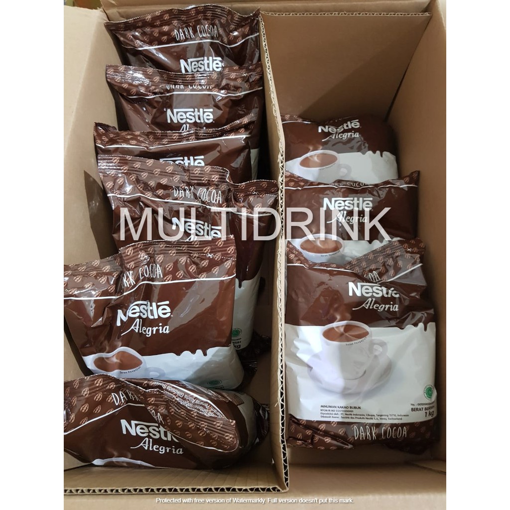 

Dark Cocoa Nestle Alegria / Bubuk Coklat Nestle