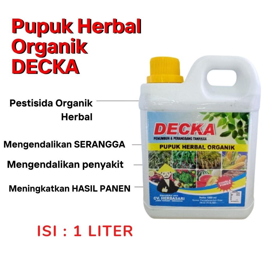 Pestisida Pembasmi Ulat, Pestisida Organik Hama Cabe DECKA, Obat Hama Tanaman Kutu Putih
