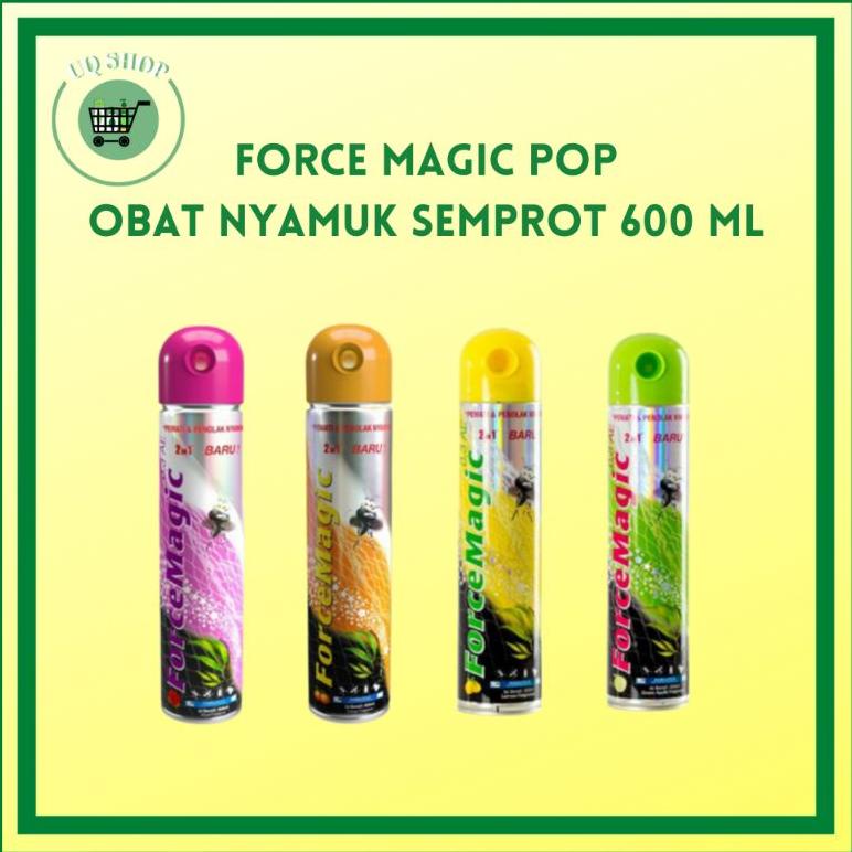 Force Magic Pop Obat Nyamuk Semprot 600 ml