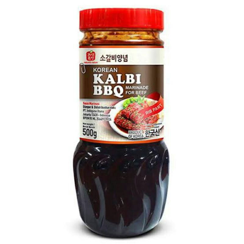 

Jinsung Bbq Korean Kalbi & Buogi Marinasi Sauce 500 G Galbi Marinade