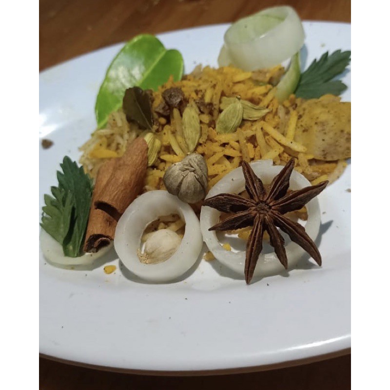 

Bumbu Nasi Briyani Lengkap Uk 2 Kg Beras / Bumbu Briyani / Nass Bumbu Rempah