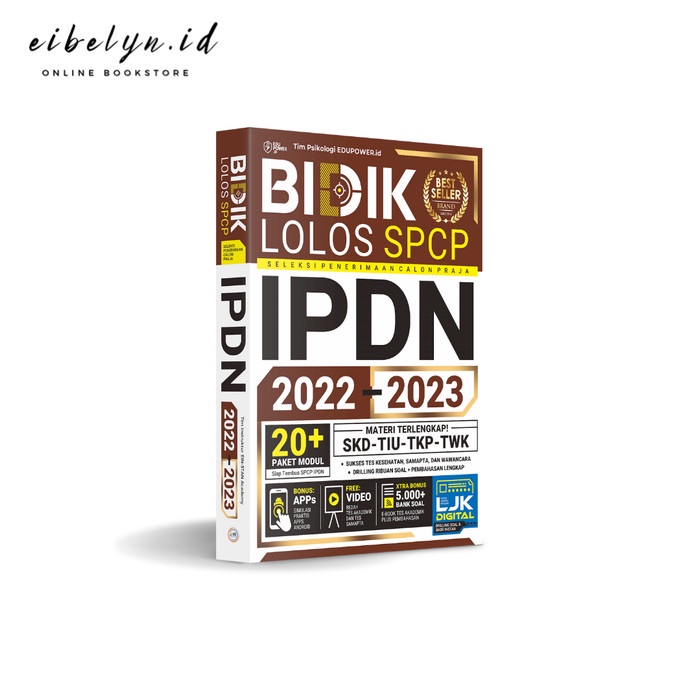 

NEW Buku Bestseller Bidik 99,99% Lolos SPCP IPDN 2022-2023 (Edupower)
